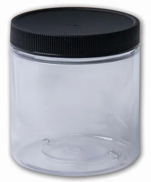 Clear Plastic Jars with Lid - Image 3