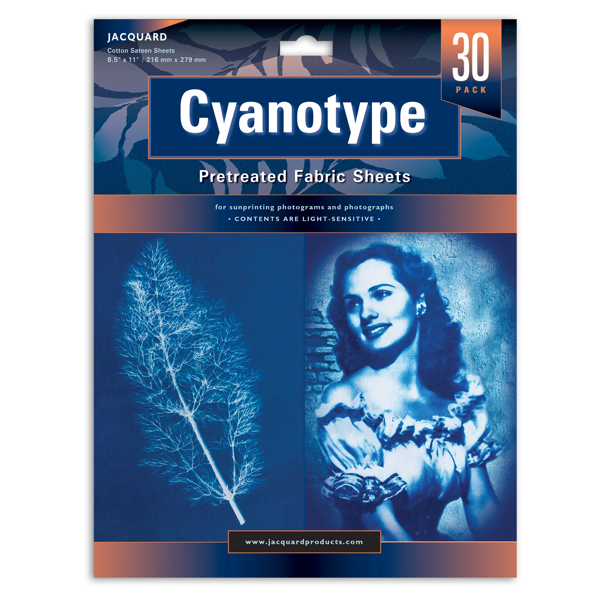 Cyanotype Fabric Sheets - Image 3