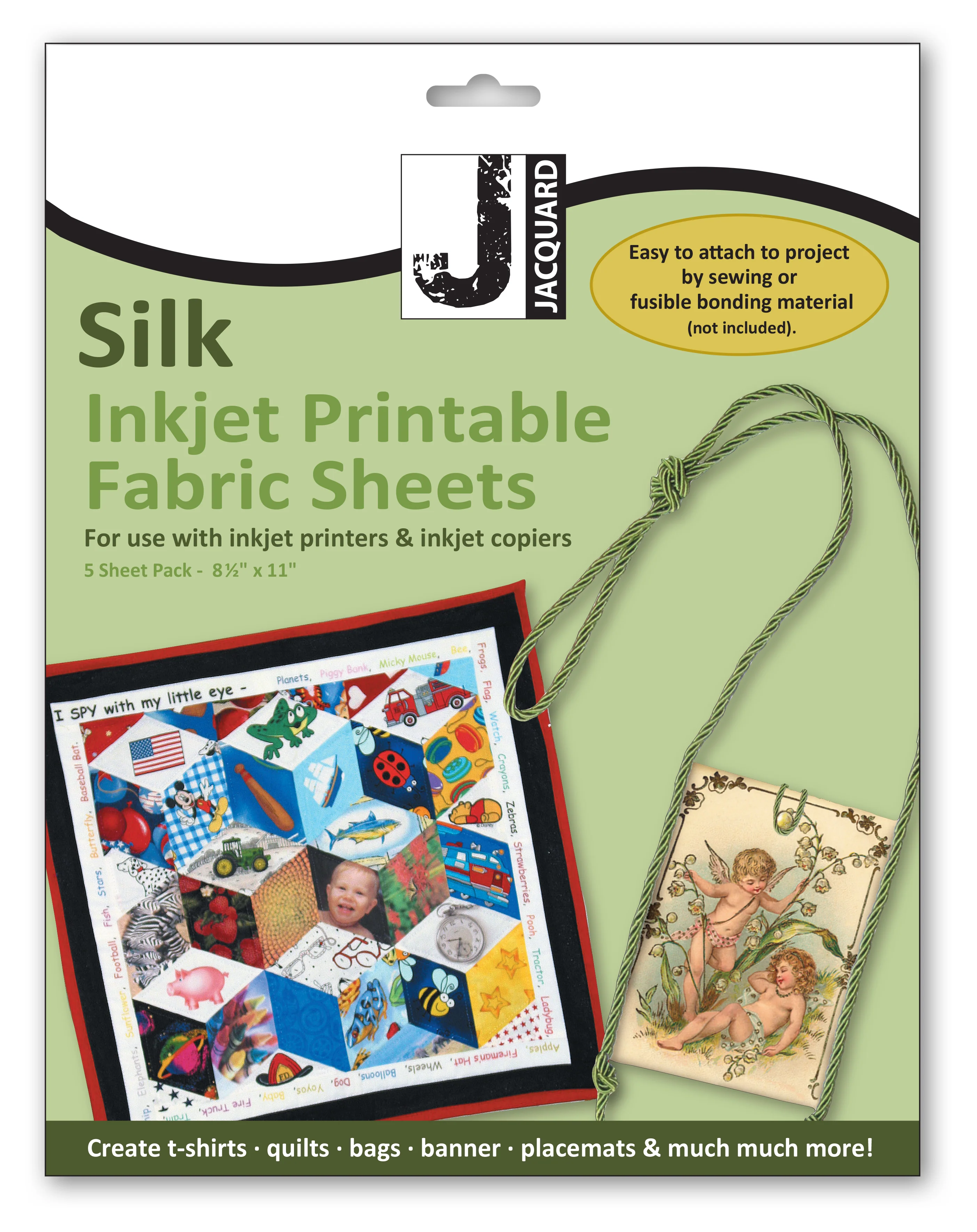 Silk Inkjet Fabric Sheets - Image 3